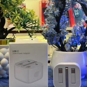 Apple 20W USB-C Power Adapter 3-Pin NFC Working – Fast Charger for iPhone